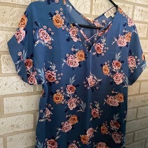 Pink Rose blouse